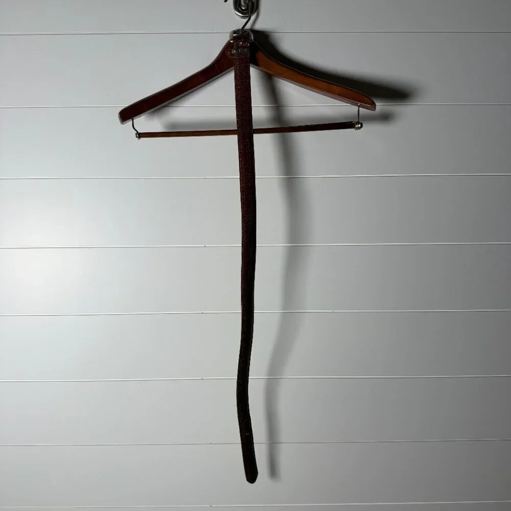 Talbots Genuine Leather Belt Brown Sz Small